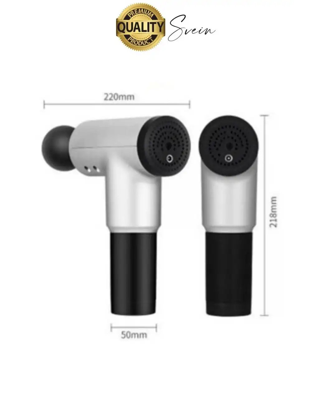 4 Başlıklı Titreşimli Yoğurmalı 6 Fonksiyonlu Masaj Aleti Tabancası Darbeli Sporcu Kas Rahatlatıcı