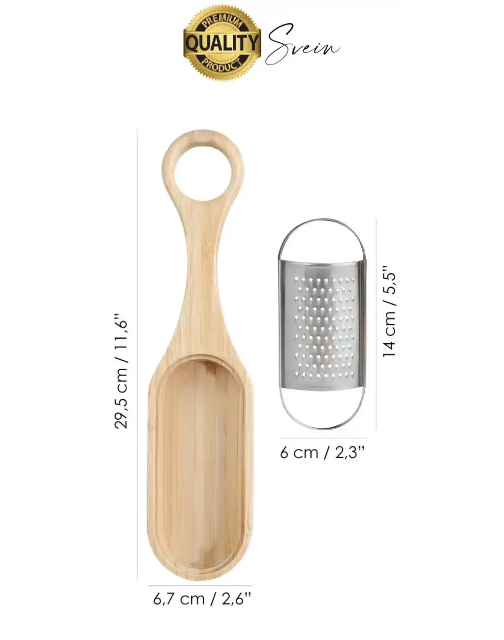 Doğal Ahşap Bambu Saplı Hazneli Rende Peynir Limon Zencefil Sarımsak El Rendesi Asma Sap