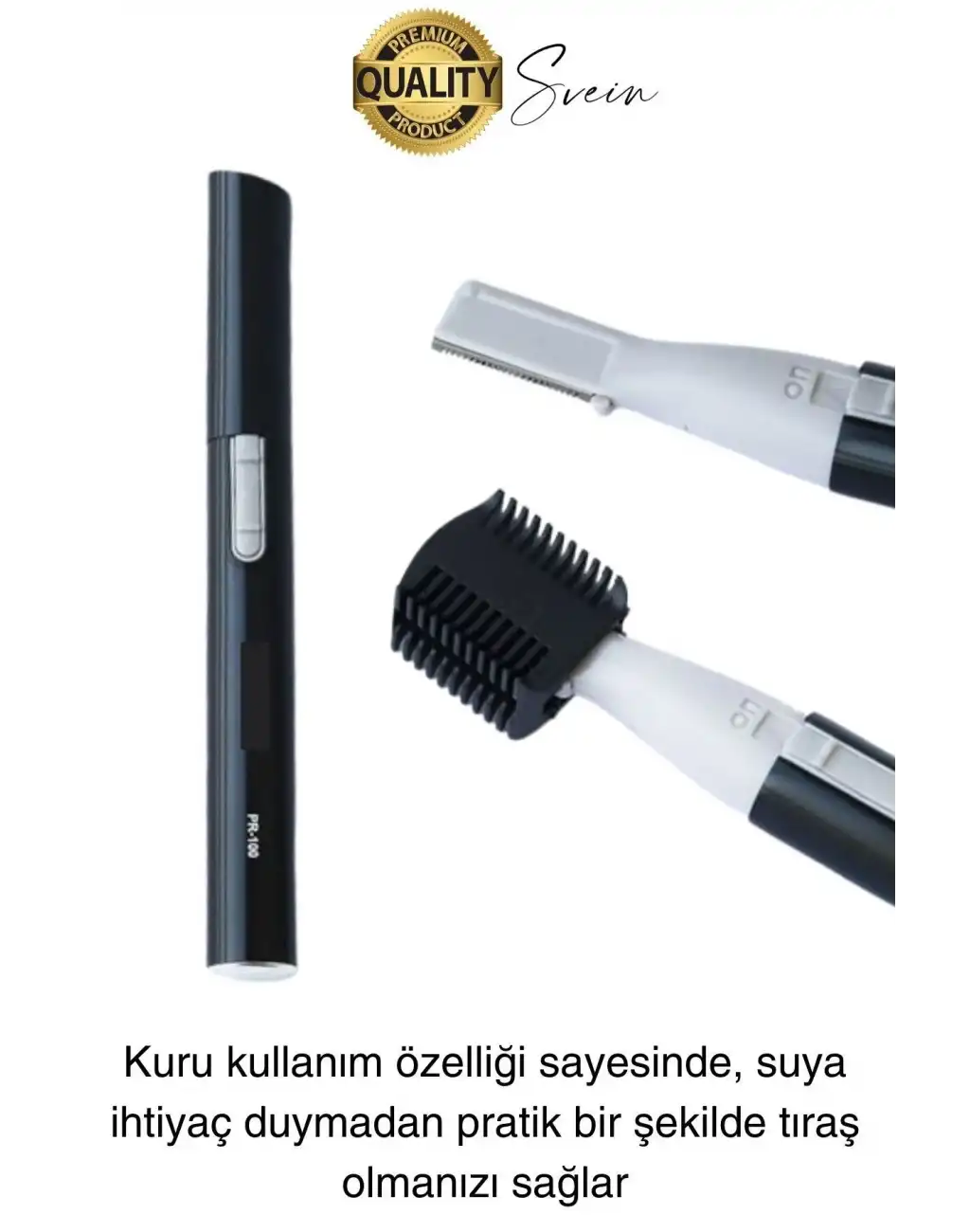 Kişisel Burun Kulak Kılı Alma ve Temizleme Makinası Favori Ense Kaş Şekillendirme Bıyık Sakal