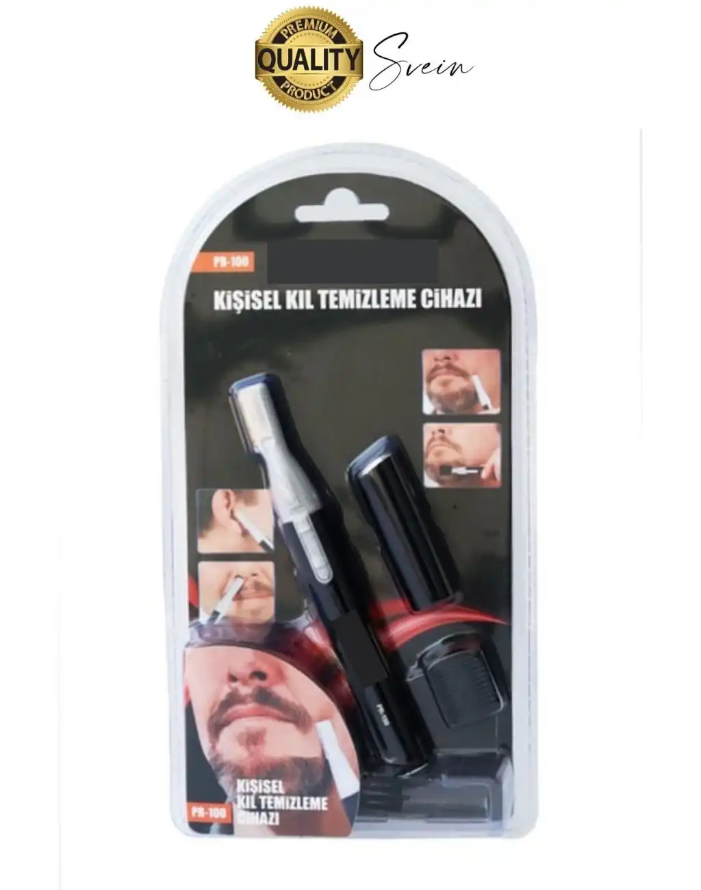 Kişisel Burun Kulak Kılı Alma ve Temizleme Makinası Favori Ense Kaş Şekillendirme Bıyık Sakal