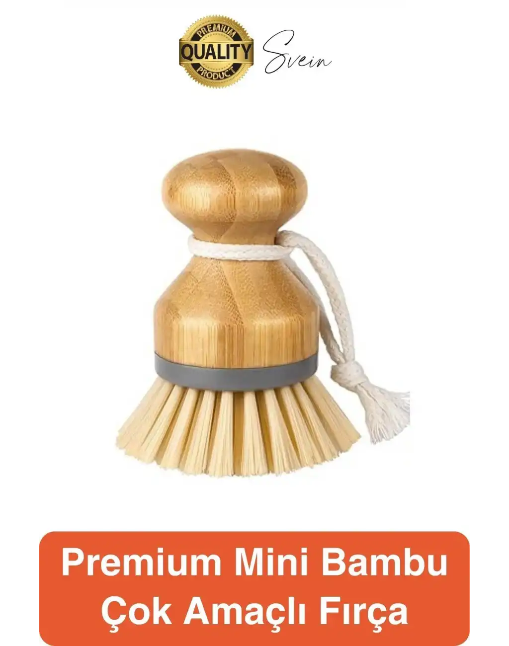 Mini Bambu Fırça Yuvarlak Sofra Temizleme Avuç İçi Mutfak Lavabosu Banyo Temizliği Tava Berber