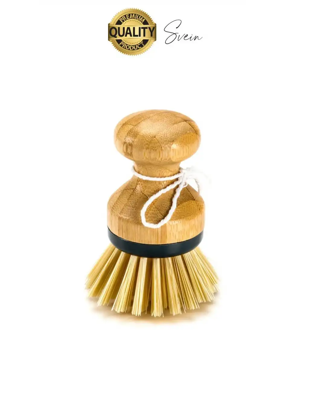 Mini Bambu Fırça Yuvarlak Sofra Temizleme Avuç İçi Mutfak Lavabosu Banyo Temizliği Tava Berber