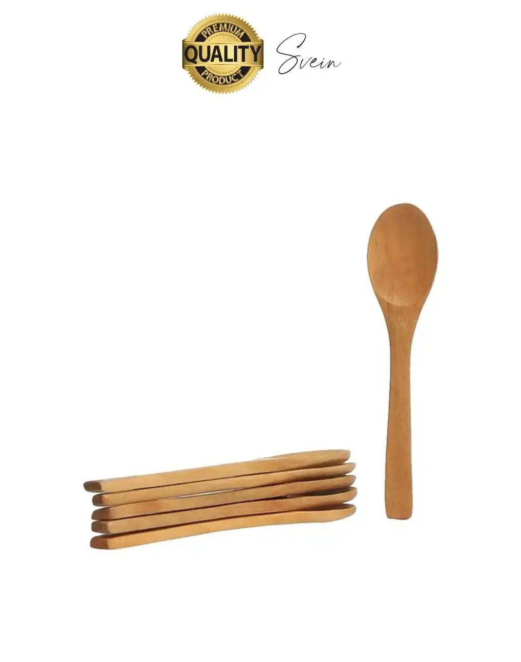 6lı Mini Bambu Mama ve Baharat Kaşığı Seti Ahşap Çevre Dostu Mutfakta Reçel Bal Dondurma Çorba