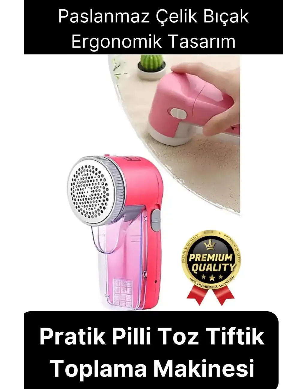 Pratik Taşınabilir Pilli Kıyafet Halı Tüy Toz Tiftik Toplama ve Temizleme Makinesi