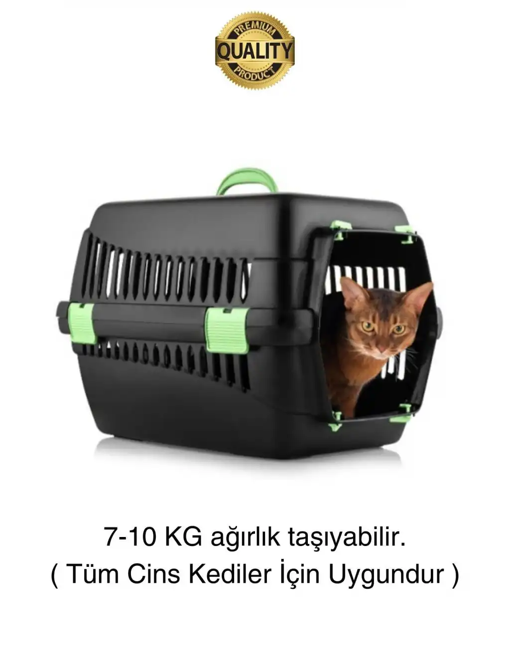 Premium Kilitli Evcil Hayvan Kedi Köpek Taşıma Çantası Hava Alan Yolculuk Seyahat İçin Kafes Kabin