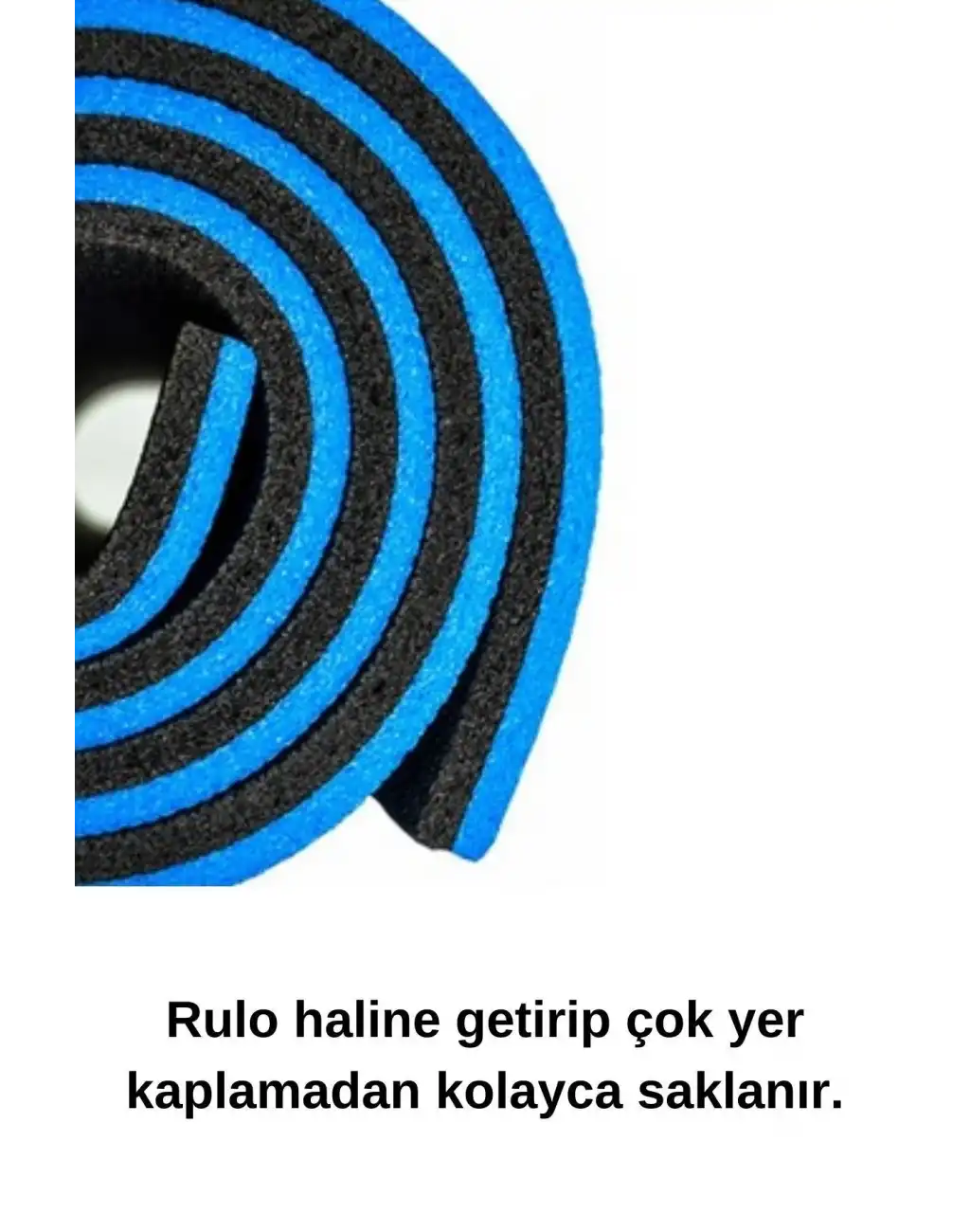 Ultra Konforlu Taşınabilir Askılı ve Kalın Çift Taraflı Destekleyici Meditasyon Pilates Yoga Matı