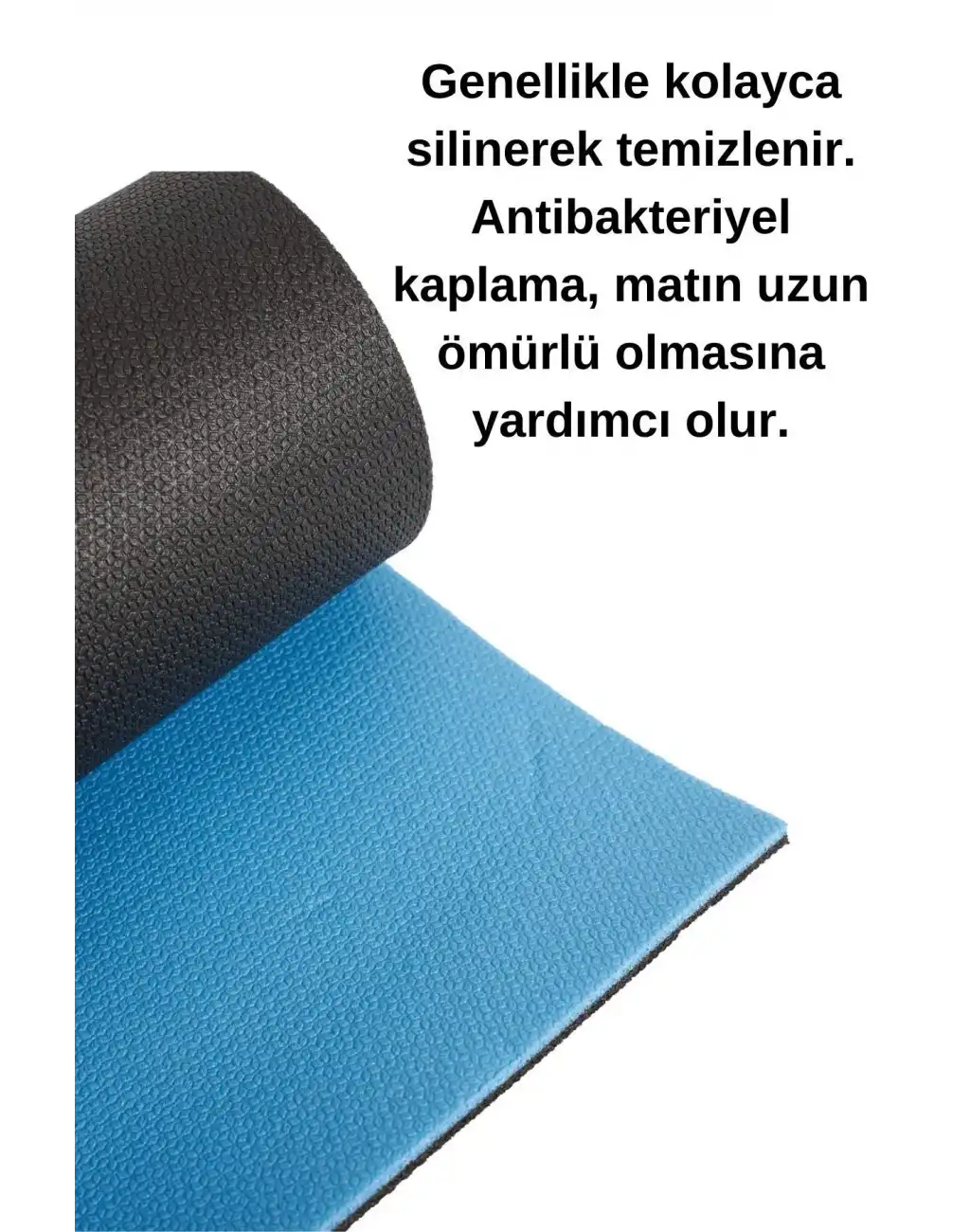 Ultra Konforlu Taşınabilir Askılı ve Kalın Çift Taraflı Destekleyici Meditasyon Pilates Yoga Matı