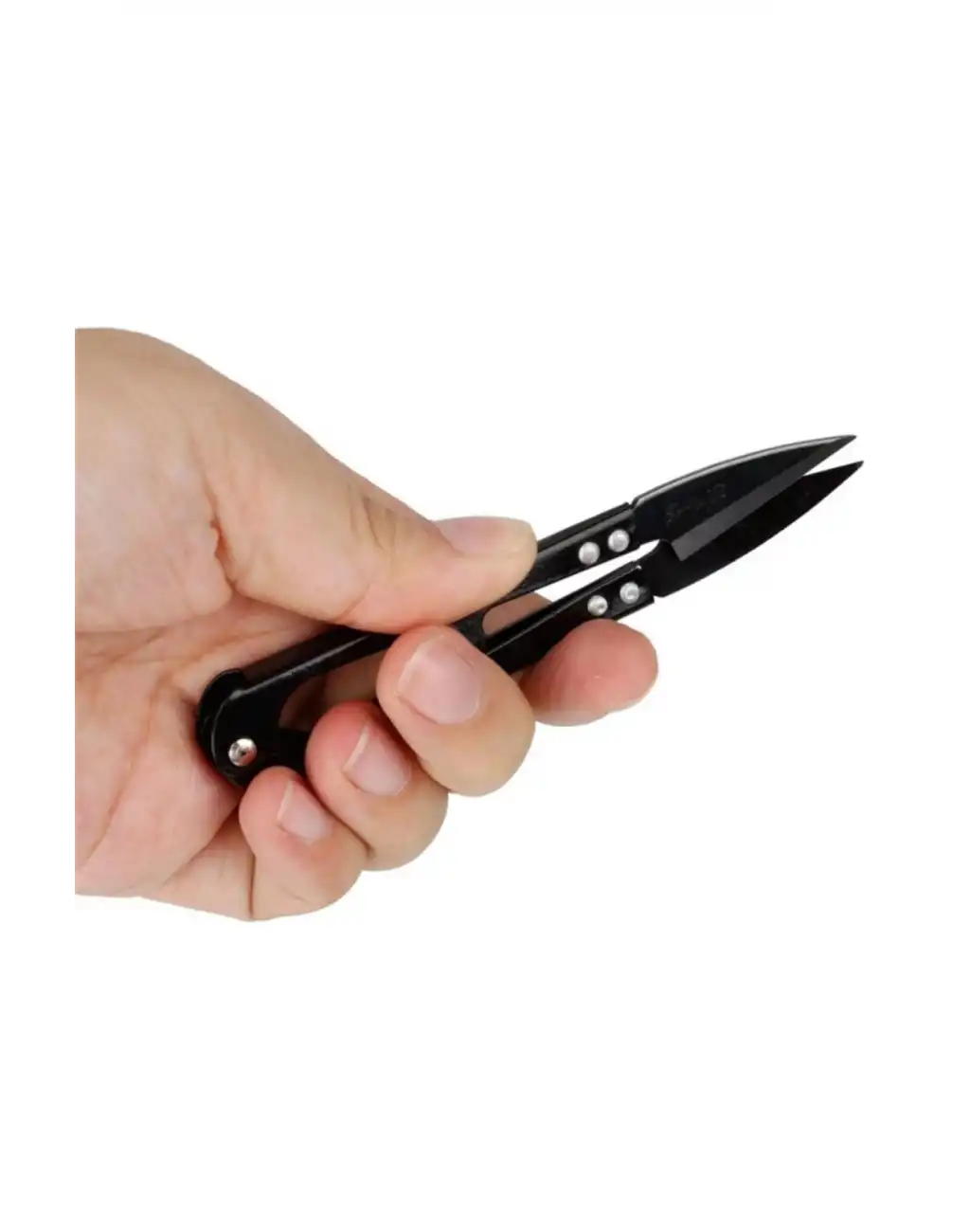 Profesyonel Paslanmaz Çelik Uçlu Yaylı Çok Amaçlı Kamp Doğa Balık Pratik Balıkçı İp Kesme Makası