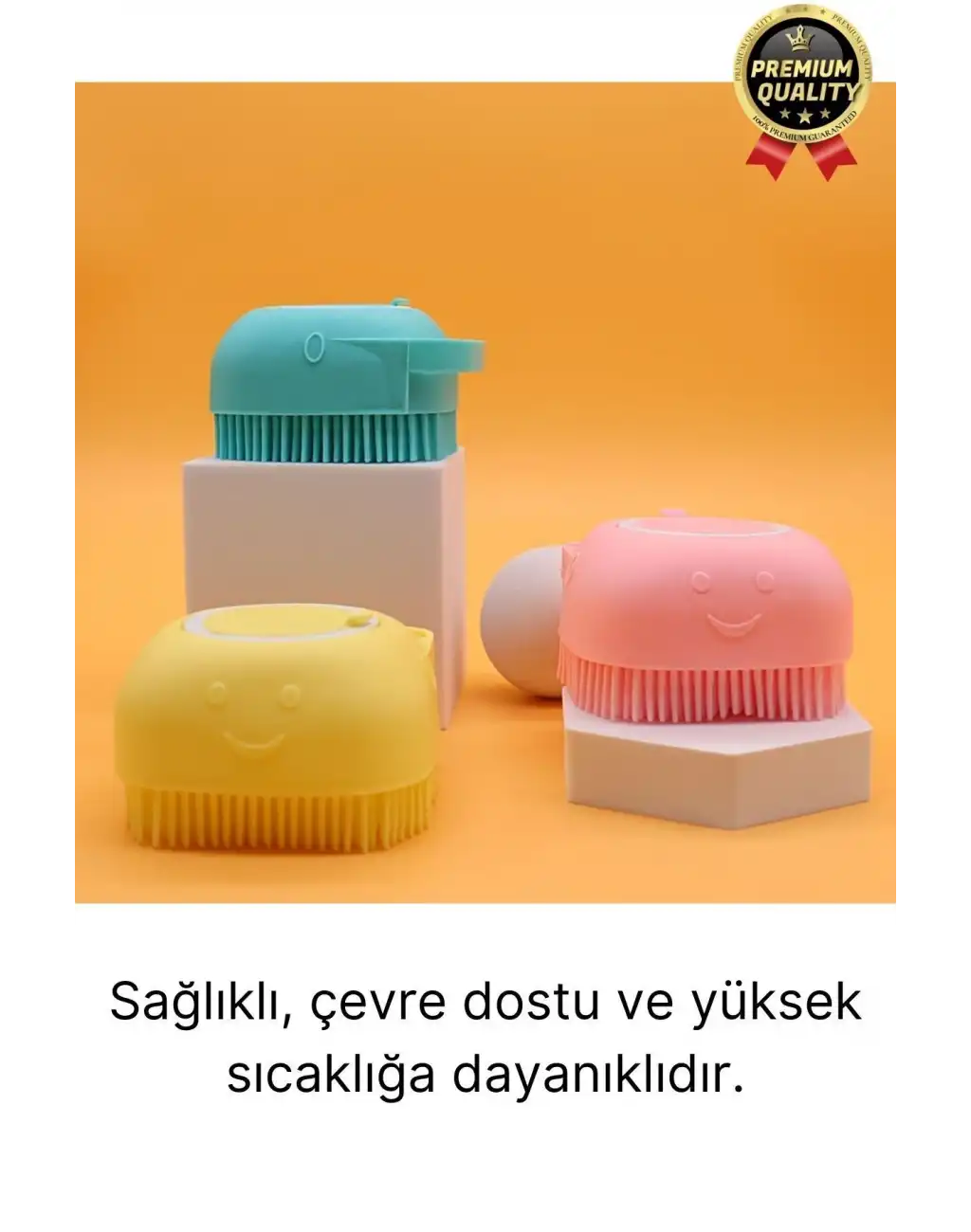 Çok Amaçlı Silikon Evcil Hayvan Bebek Çocuk Şampuan Hazneli Banyo Masaj Tarak Duş Fırçası Kesesi