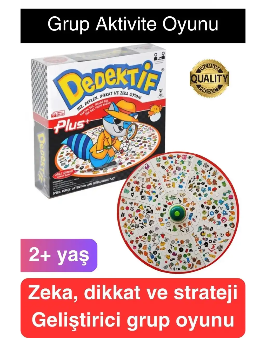 Eğlenceli Dedektif Akıl Zeka Mantık Strateji Oyunu Motor Beceri Gelişim Refleks ve Dikkat Geliştiren