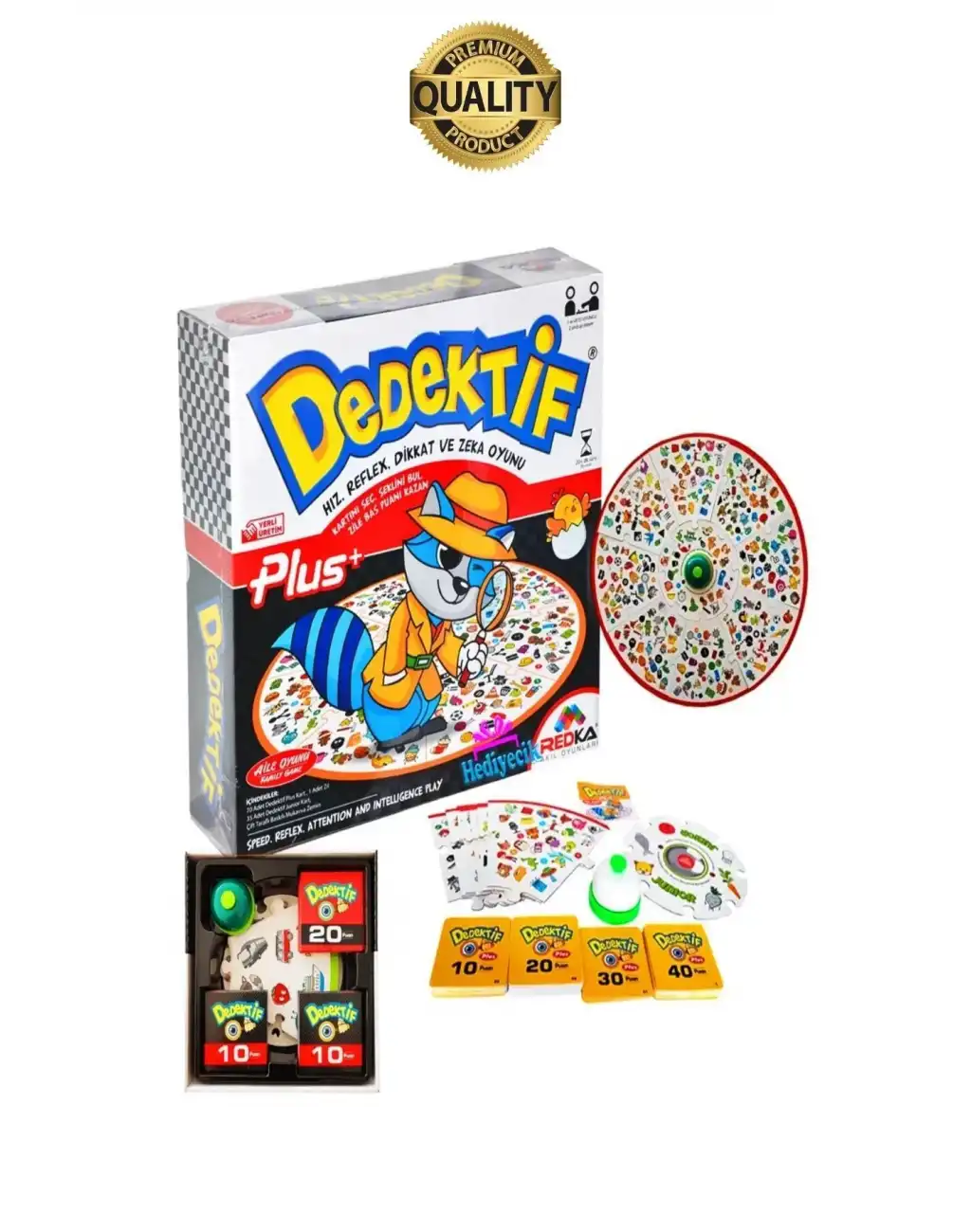 Eğlenceli Dedektif Akıl Zeka Mantık Strateji Oyunu Motor Beceri Gelişim Refleks ve Dikkat Geliştiren