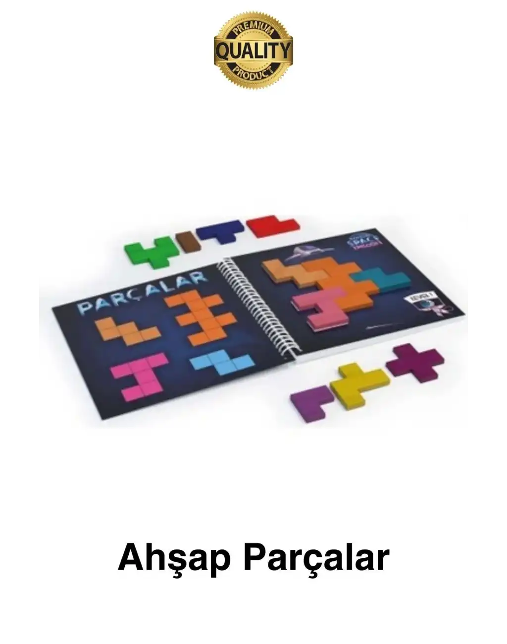 Premium Hayal Gücü Eşleştirme Beceri ve Zeka Geliştirici Banzuki Space Uzay Eğitici Akıl Oyun Seti