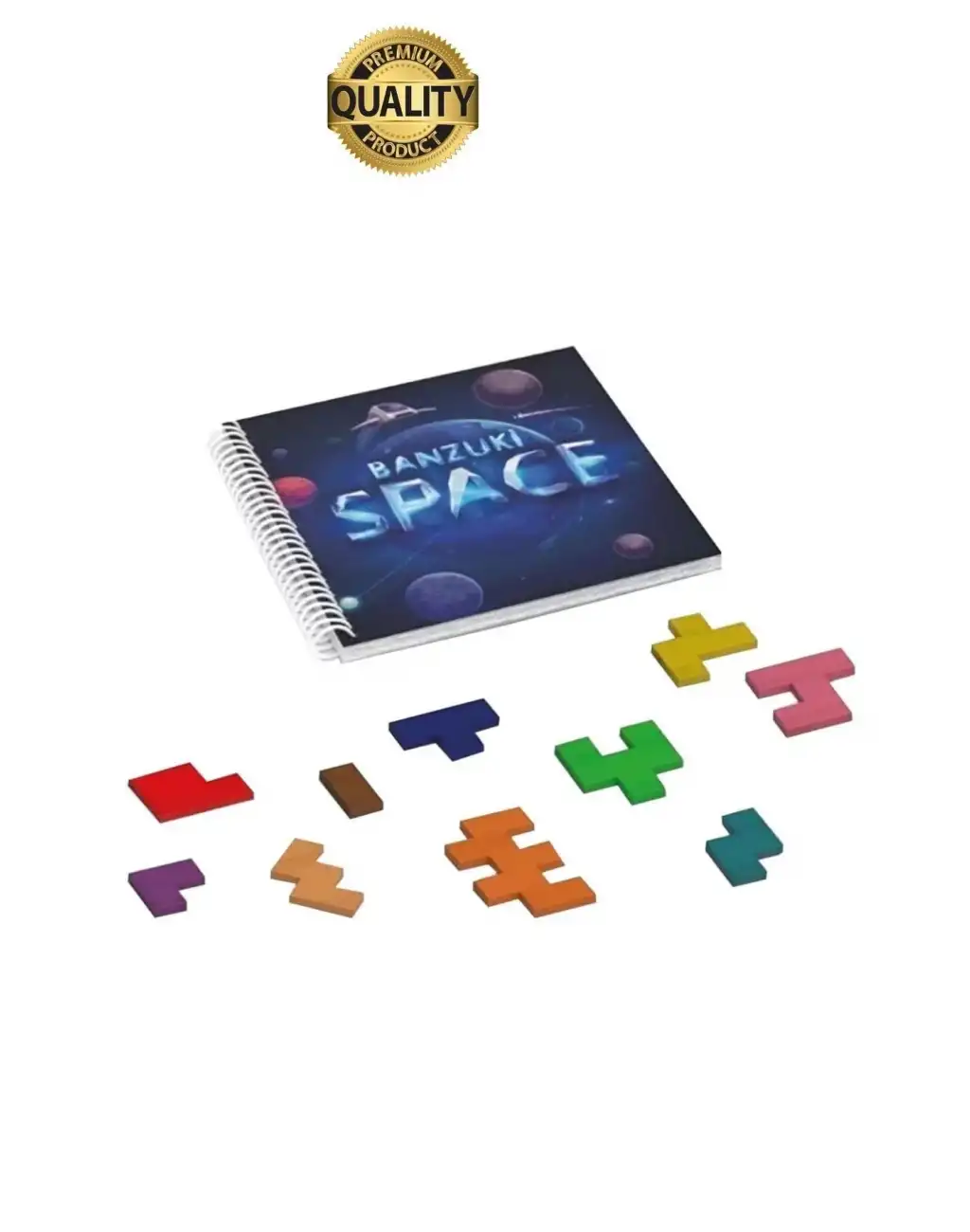 Premium Hayal Gücü Eşleştirme Beceri ve Zeka Geliştirici Banzuki Space Uzay Eğitici Akıl Oyun Seti