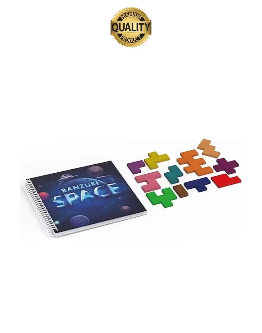 Premium Hayal Gücü Eşleştirme Beceri ve Zeka Geliştirici Banzuki Space Uzay Eğitici Akıl Oyun Seti