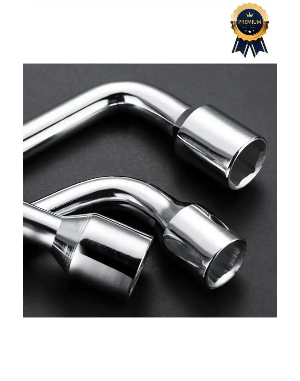 Yüksek Kalite Garantili İstavroz Çelik Nikelajlı 19mm Numara Tek Kol Pipo L Bijon Sökme Anahtarı