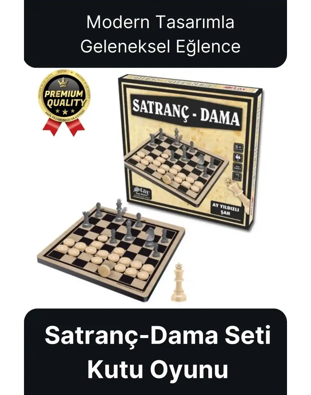 Özel Tasarım Stratejik Öğretici Zeka Geliştirici Çocuk Aile Boyu Etkinlik Eğlence Satranç Dama Seti