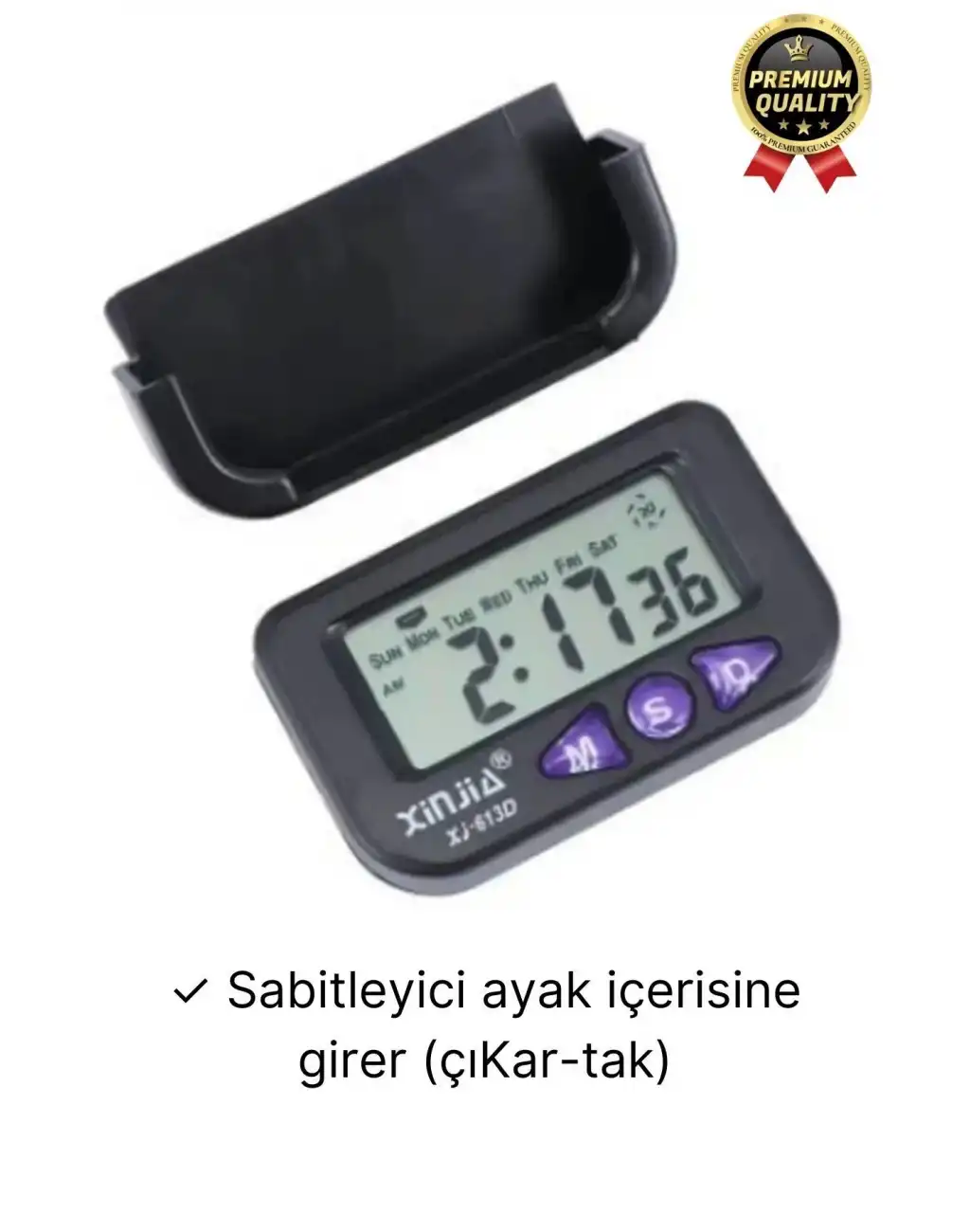 Çok Fonksiyonlu Kronometreli Alarmlı Tarih Göstergeli Masaüstü Ders Sınav Çalışma Mini Dijital Saat