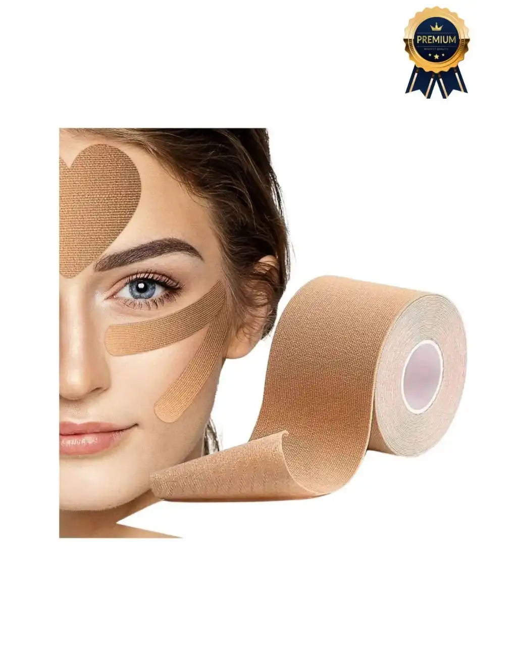 Hızlı Etkili Ten Rengi Bel Diz Omuz Boyun Sırt Bacak Kas Eklem Kinezyo IsıI Bandı 5cm x 5m