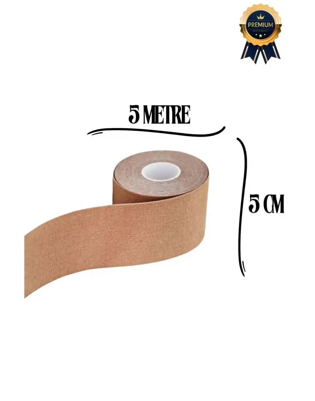 Hızlı Etkili Siyah Bel Diz Omuz Boyun Sırt Bacak Kas Eklem Kinezyo Ağrı IsıI Bandı 5cm x 5m