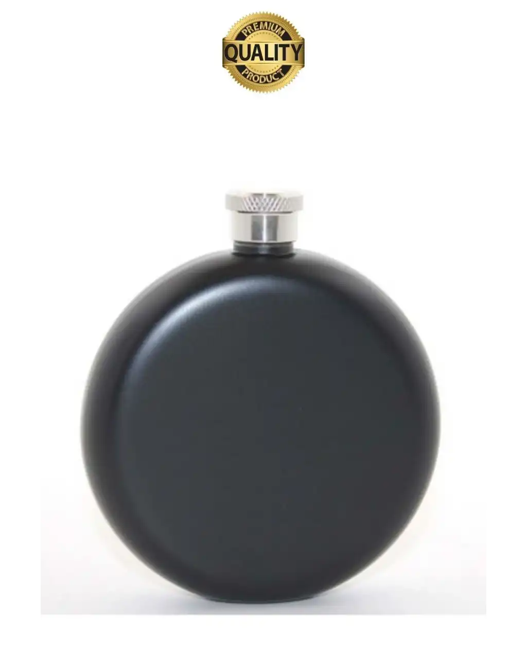 Limited Edition 8 Oz Siyah Paslanmaz Çelik Sızdırmaz Alkol İçecek Kamp Cep Su Matarası Dayanıklı