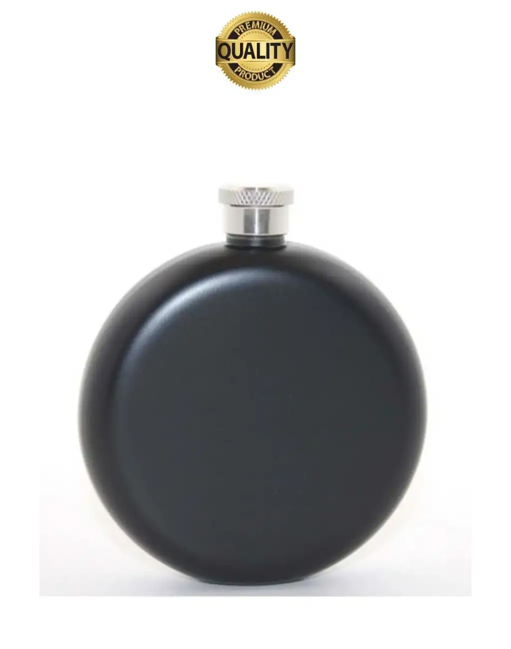 Limited Edition 5 Oz Siyah Paslanmaz Çelik Sızdırmaz Alkol İçecek Kamp Cep Su Matarası Dayanıklı