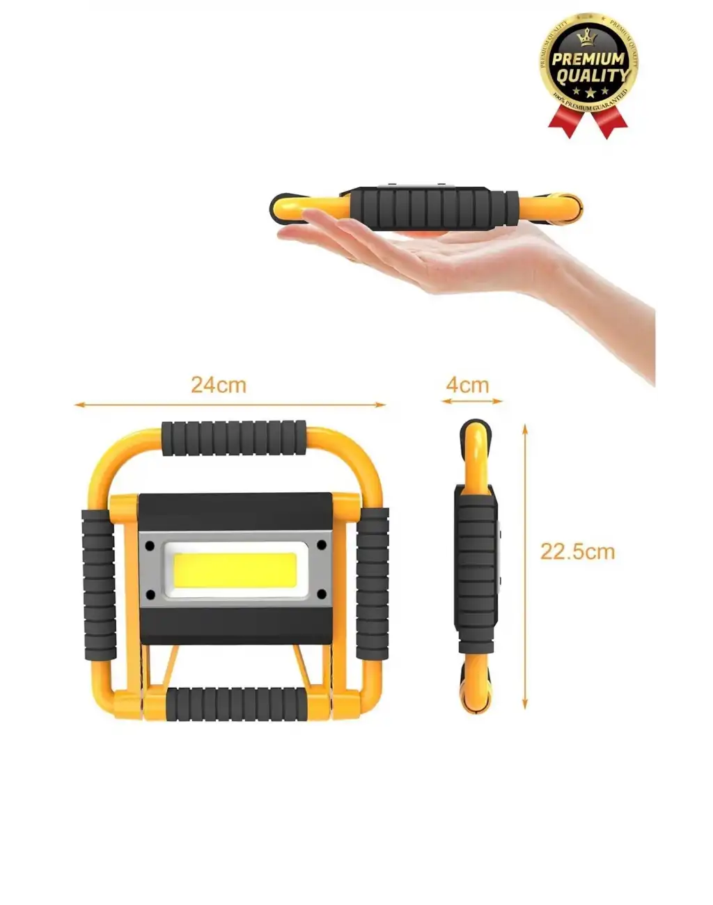 Özel Üretim Taşınabilir 3 Modlu 6500K Renk Sıcaklığı 20W Led 1300 Lümen Ayaklı Projektör Aydınlatma