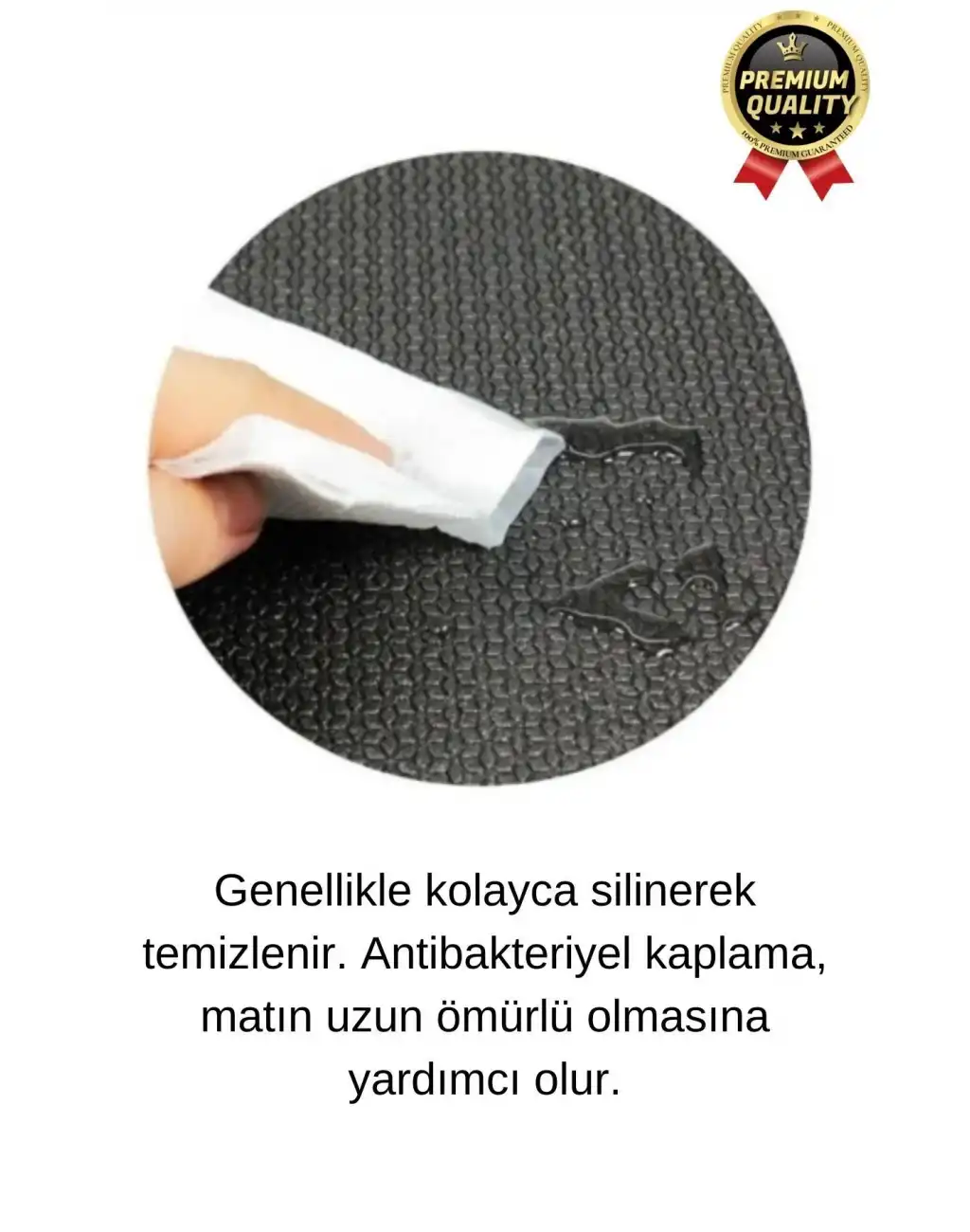 Ultra Konfor Taşıma Askılı Kalın Kaymaz Antibakteriyel Meditasyon Pilates Minderi Yoga Matı 6,5mm