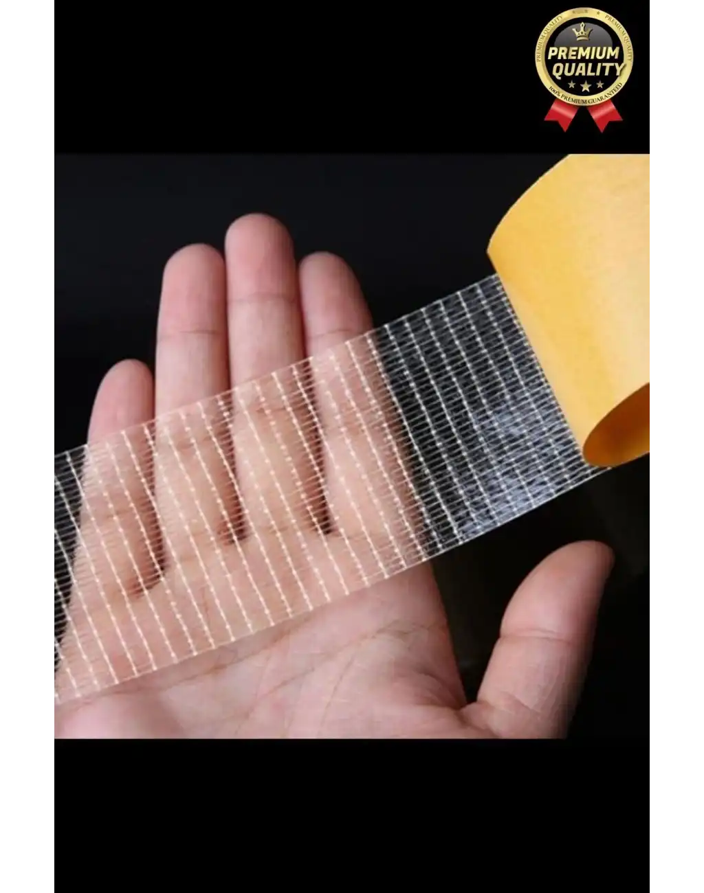 Kolay Kullanım Çok Güçlü Kopmaz Yüksek Mukavemetli İz Bırakmayan Ağ İp Takviyeli Koli Bandı - 3 Adet