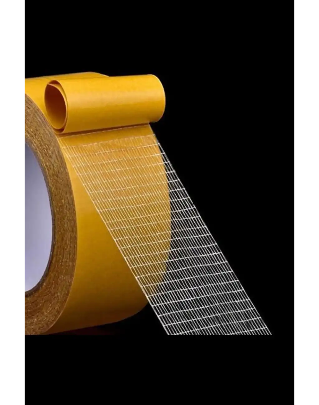 Kolay Kullanım Çok Güçlü Kopmaz Yüksek Mukavemetli İz Bırakmayan Ağ İp Takviyeli Koli Bandı - 10Adet