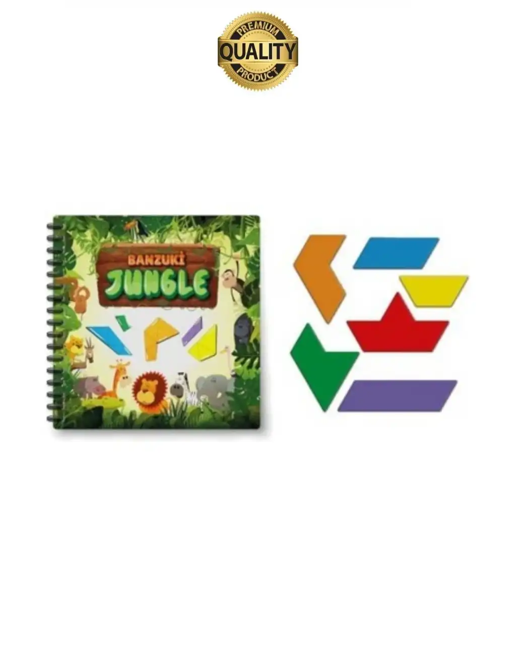 Jungle Eşleştirme Dikkat Oyunu El Beceri Temel Motor Gelişim Öğretici Eğitici Kutulu Zeka Oyunu