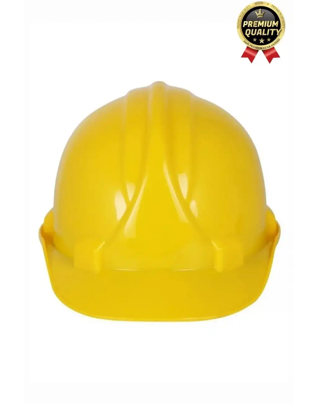 Premium Dayanıklı Konforlu CE Belgeli Ter Bantlı Şantiye İnşaat İş Güvenliği Sarı Emniyet Bareti