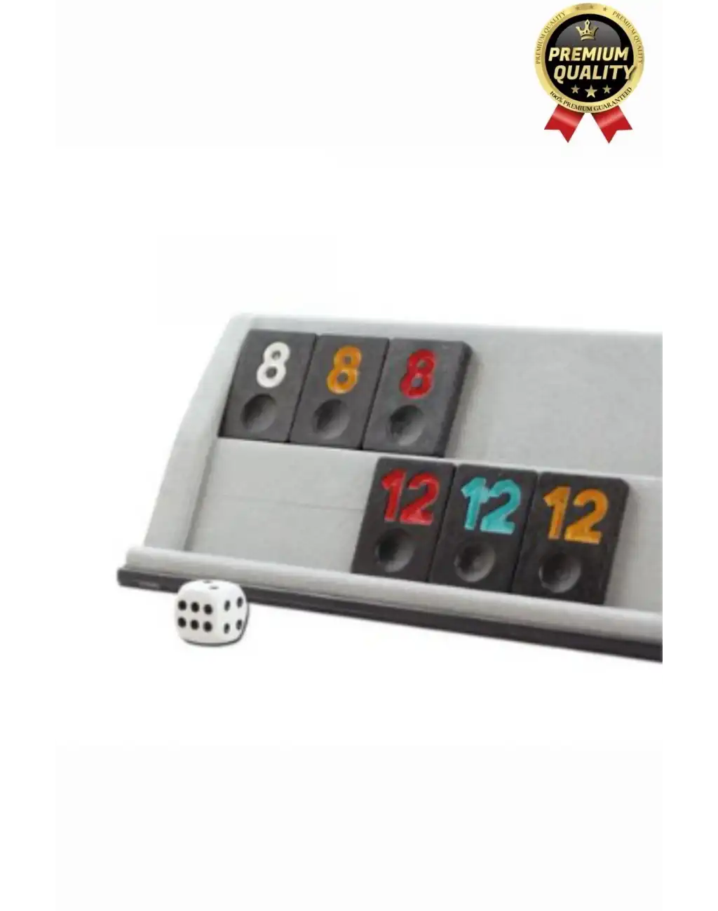 Premium Kaliteli Eğlence Hobi Çizilmeye Dayanıklı Silinebilir Büyük Boy Konken Plastik Okey Takımı