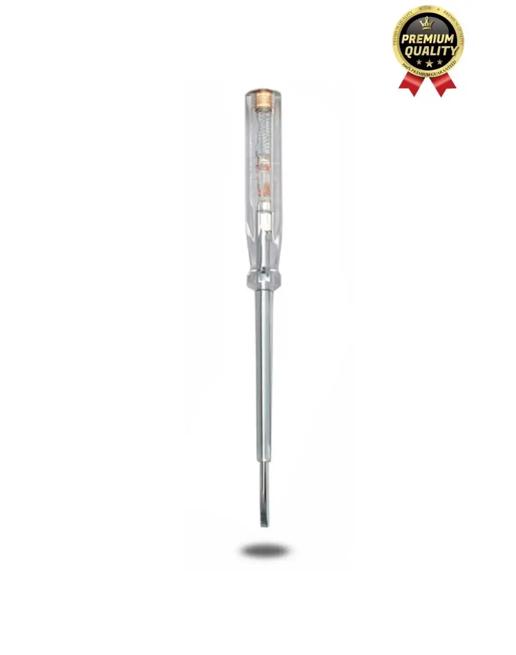 Özel Üretim Ev Ofis Akım Test Uzun Vida Tornavida Düz Uçlu Elektrik Kontrol Kalemi Seti 190mm-1 Adet