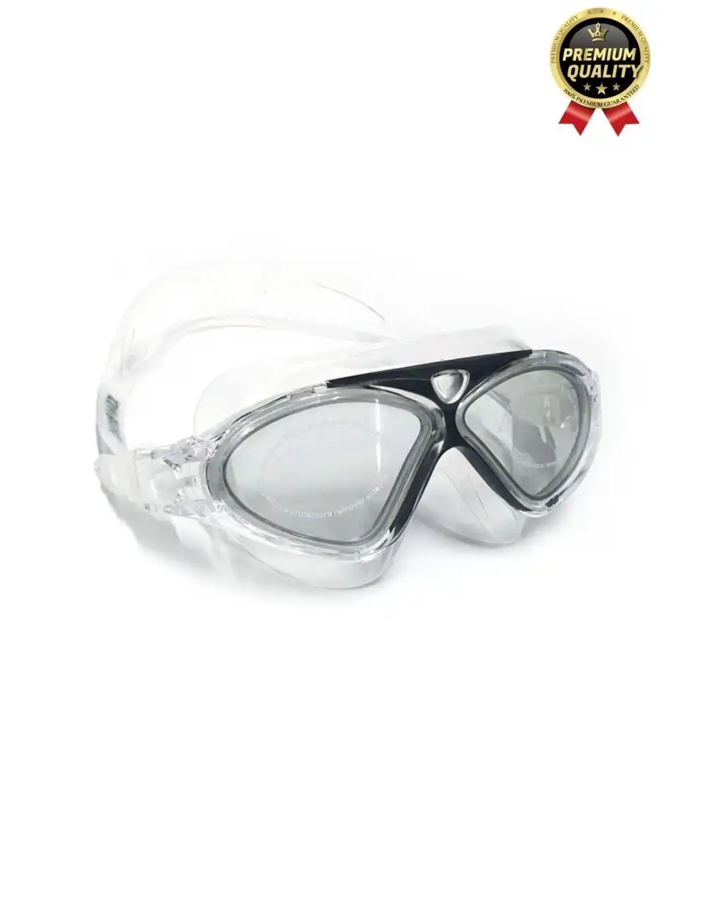 Deluxe Ayarlanabilir Kayış Deniz Havuz Su Geçirmez Plastik Antifog Kutulu Yetişkin Yüzücü Gözlüğü