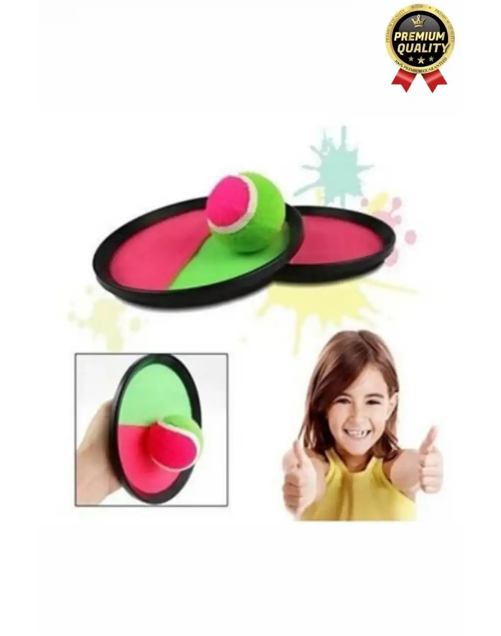 Premium Eğlenceli Bahçe Yumuşak Cırtlı At Tut Yakala Cash Ball 2 Yapışkanlı 1 Toplu Oyun Seti 20 Cm