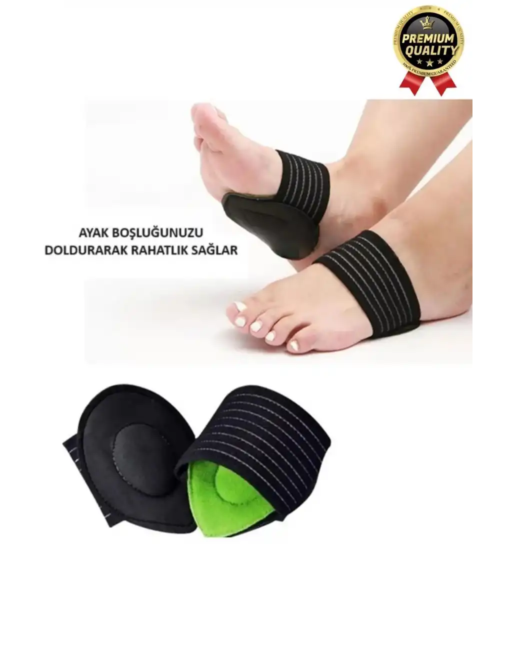 Esnek Yumuşak Çok Ayakta Kalma Yoğun İş Boşluk Destekleyici Anti Stres Ayak Tabanlığı-1 Adet