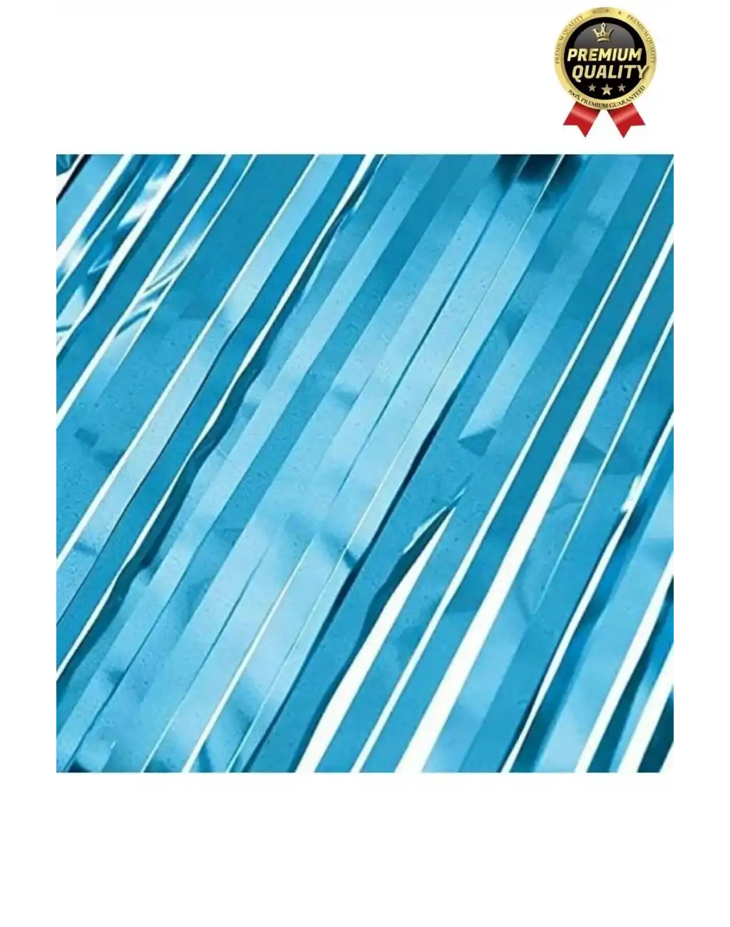 Premium Dekorasyon Püsküllü Işıltılı Doğum Günü Cinsiyet Partisi Mavi Masa Kenarı Eteği 70*250cm