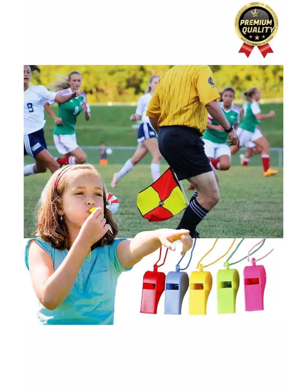 Çok Amaçlı Yüksek Sesli Renkli Kamp Av Spor Deprem Çağrı Hakem Plastik Acil Durum Düdüğü - 1 Adet