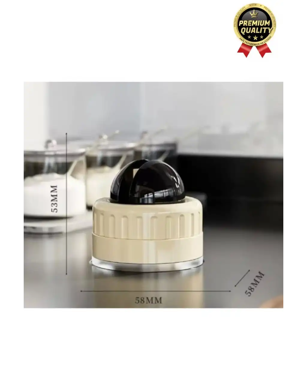 Premium Pratik Keskin Makas Şef Mutfak Paslanmaz Vantuzlu Mini Bıçak Bileme Aparatı Aleti - 1 Adet