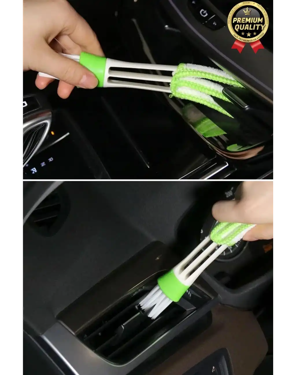 Özel Üretim Yumuşak Kıllı İç Dış Detaylı Oto Araç Araba Klima Uyumlu Temizlik Bakım Fırça Seti 5+1