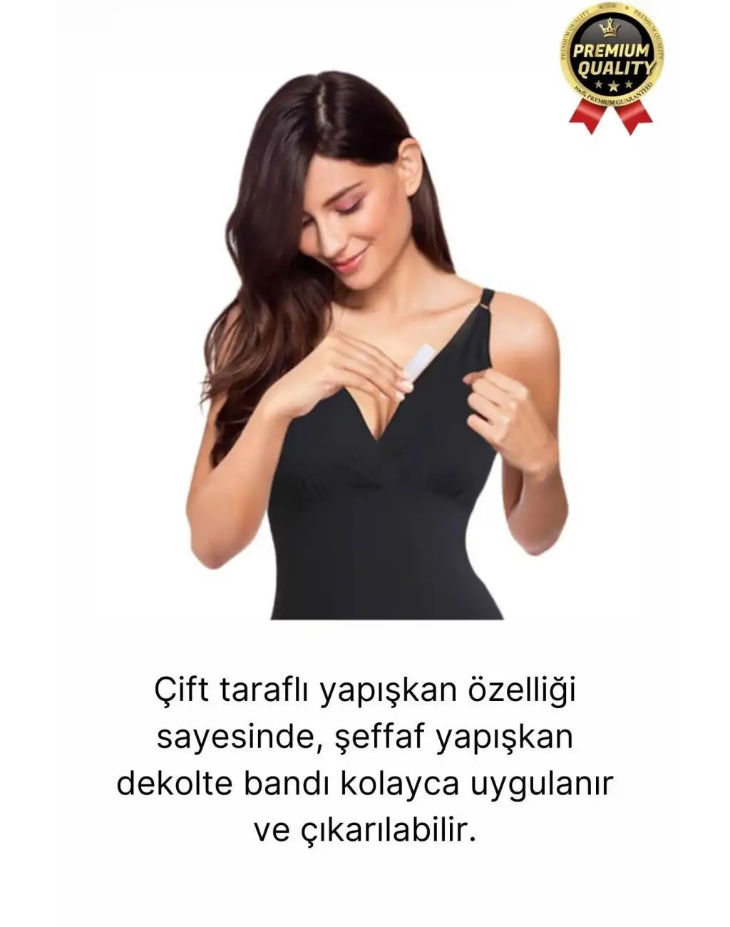 Çok Amaçlı Görünmez Çift Taraflı Dekolte Vücut Yapışkanlı Şeffaf Elbise Sabitleyici Bant 36 Parça