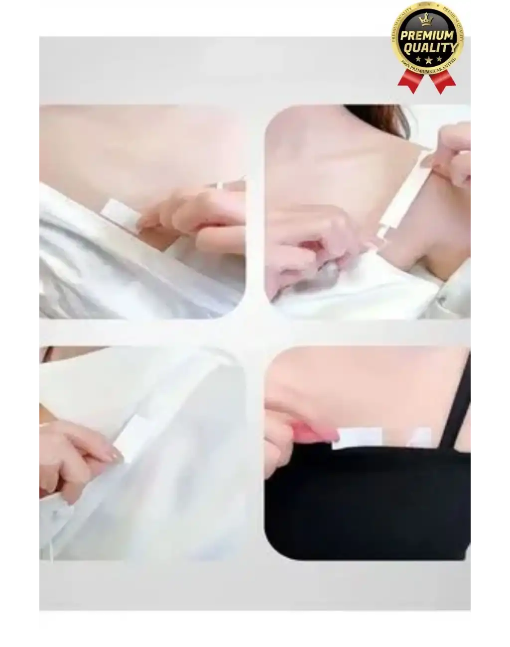 Çok Amaçlı Görünmez Çift Taraflı Dekolte Vücut Yapışkanlı Şeffaf Elbise Sabitleyici Bant 36 Parça