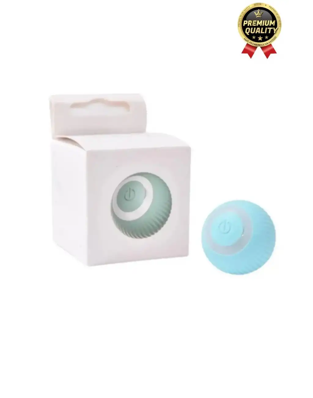 Dayanıklı 3 Modlu Otomatik Hareket Eden Interaktif 360 Derece Dönebilen Oyuncak Kedi Köpek Topu