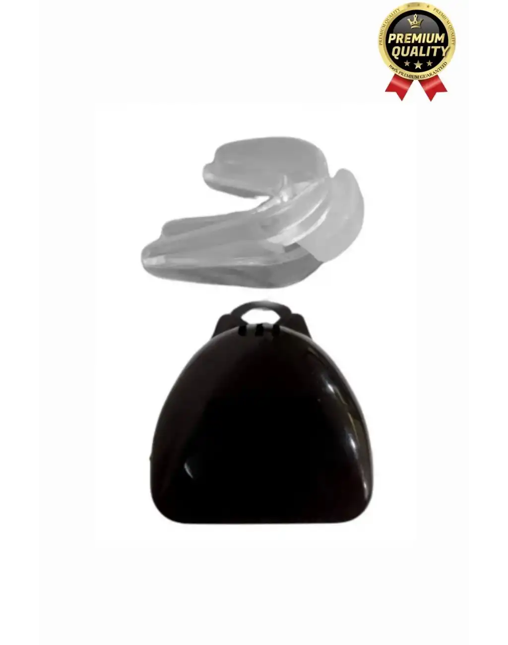 Profesyonel Antibakteriyel Antrenman Kick Boks Dövüş Basketbol Siyah Kutulu Silikon Medikal Dişlik