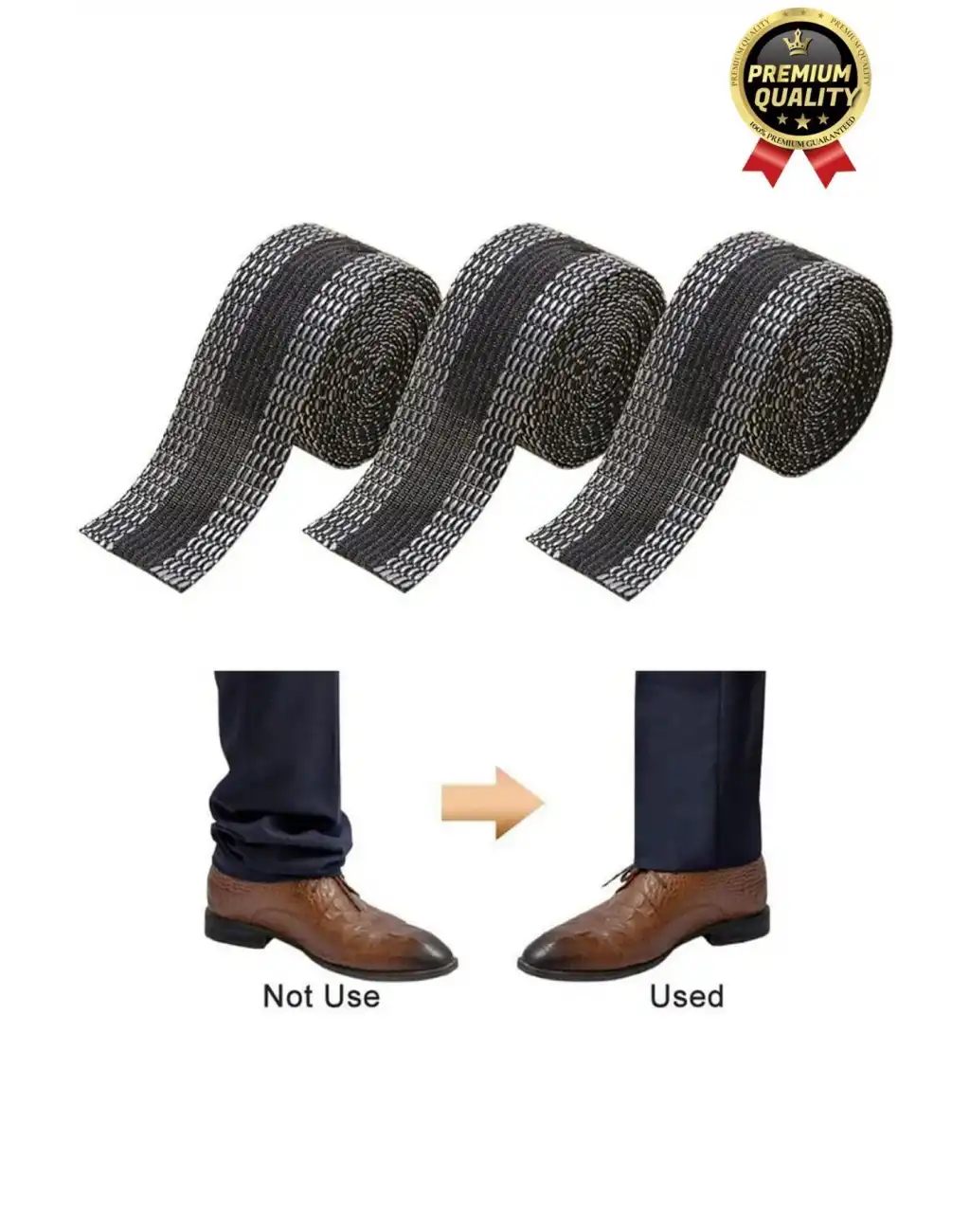 Dayanıklı Güçlü Polyester Esnek Kendinden Yapışkanlı Pantolon Kumaş Kıvırma Yapıştırma Bandı Şeridi