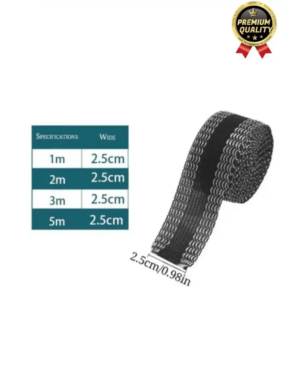 Dayanıklı Güçlü Polyester Esnek Kendinden Yapışkanlı Pantolon Kumaş Kıvırma Yapıştırma Bandı Şeridi