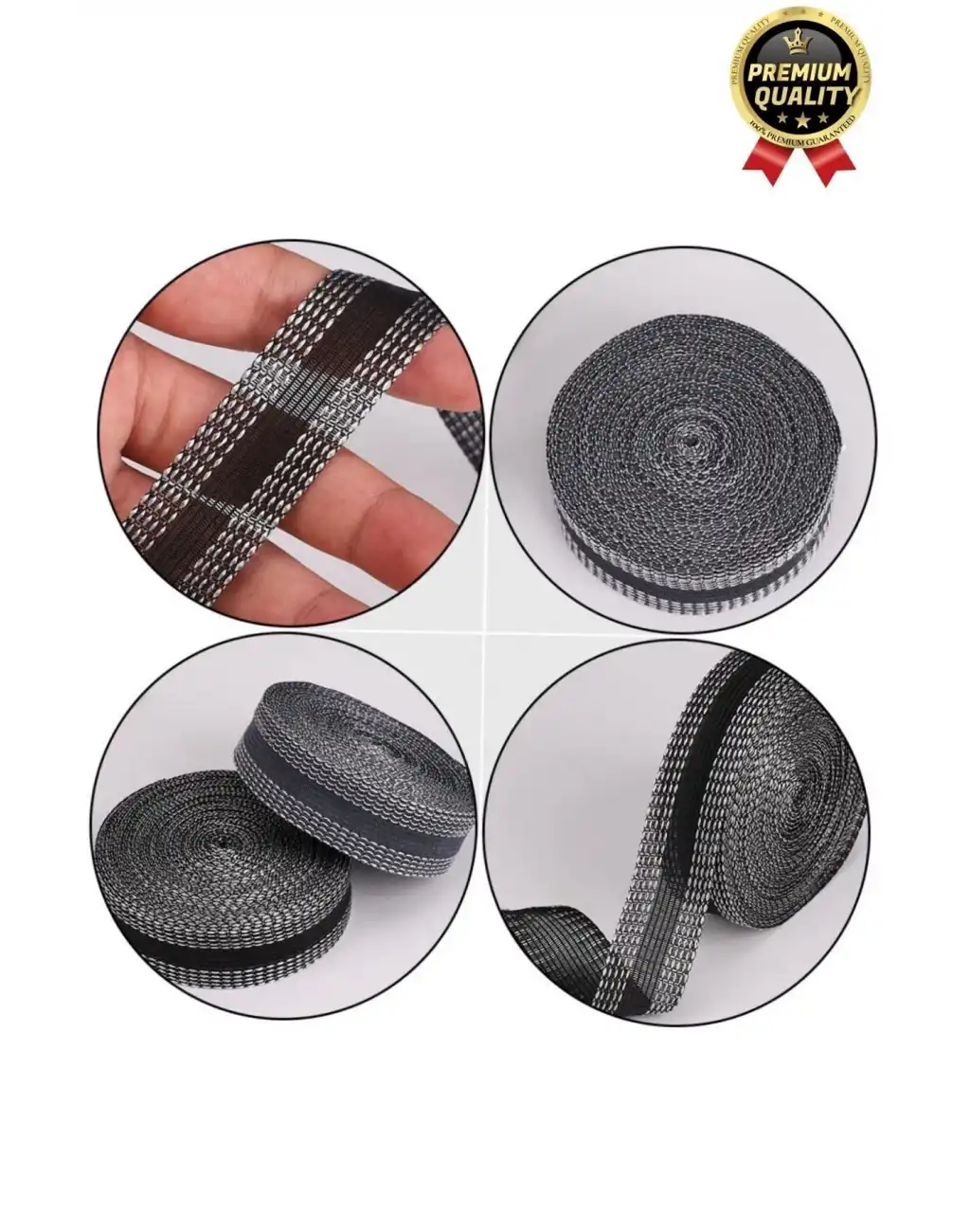 Dayanıklı Polyester Esnek Kendinden Yapışkanlı Pantolon Kumaş Kıvırma Yapıştırma Bandı Şeridi-3 Adet