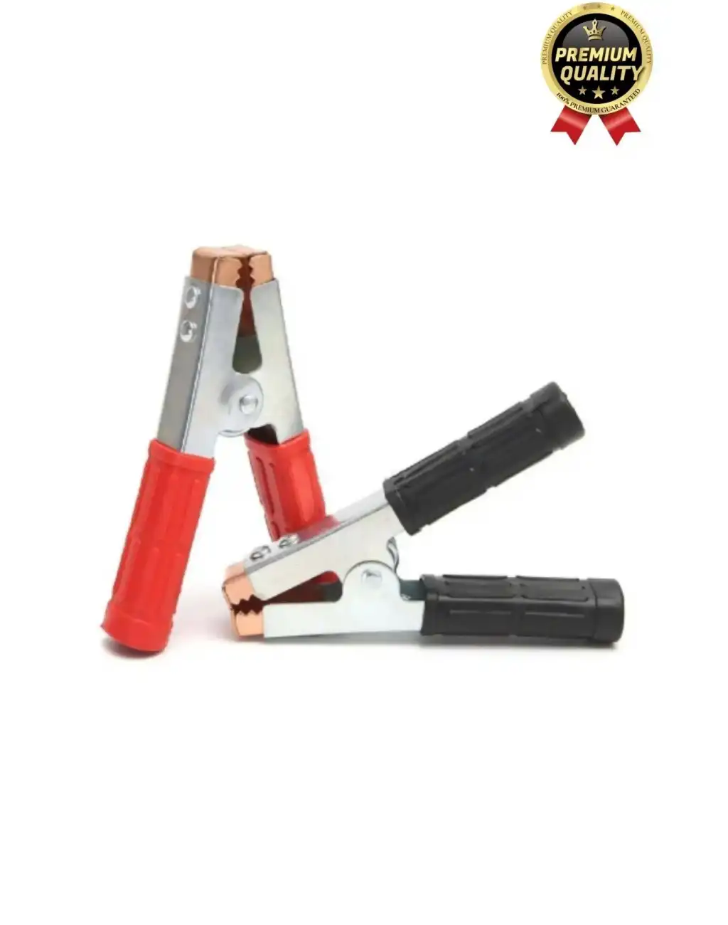 Profesyonel Yay Mekanizmalı Güçlü Artı Eksi Büyük Boy 2li Kaynak Akü Takviye Kablo Maşası Pensesi