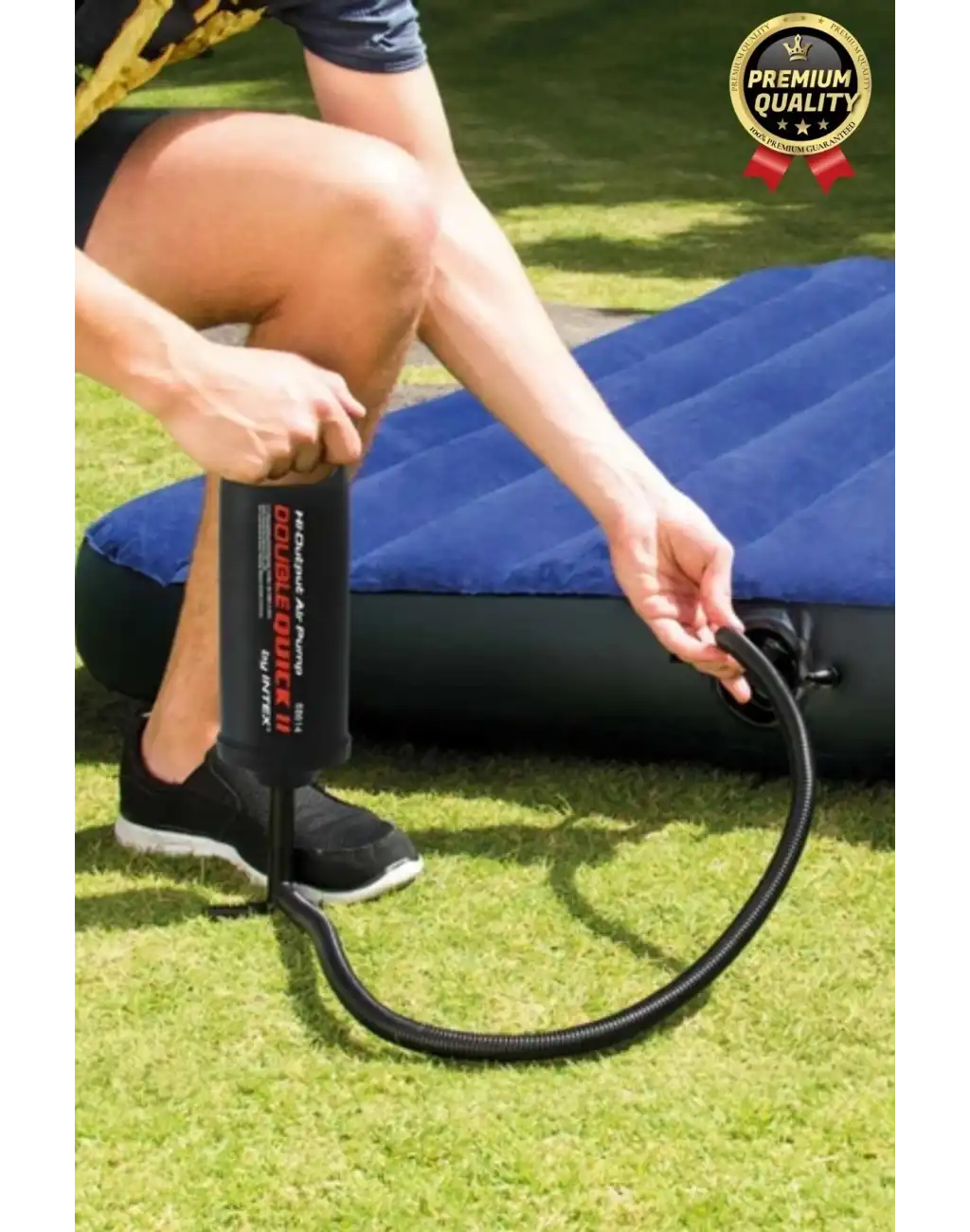 Çok Amaçlı Taşınabilir Hafif Portatif Yüksek Basınçlı Şişme Yatak Havuz Şişirme Manuel El Pompası