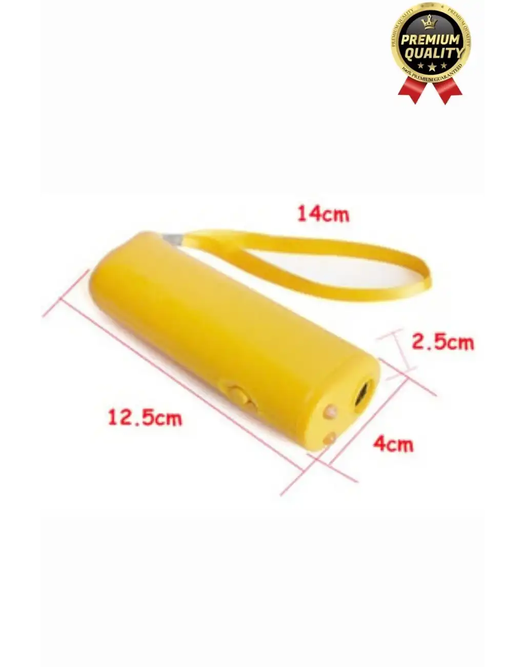 Premium Susturucu Sensör Pilli 9Volt 150 Desibel Ledli Flaş Ultrasonik Köpek Eğitici Cihaz